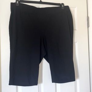 Black knee length Bike Short